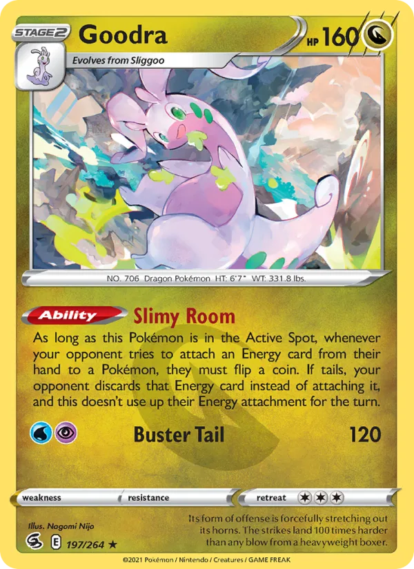 Goodra · Fusion Strike 197/264