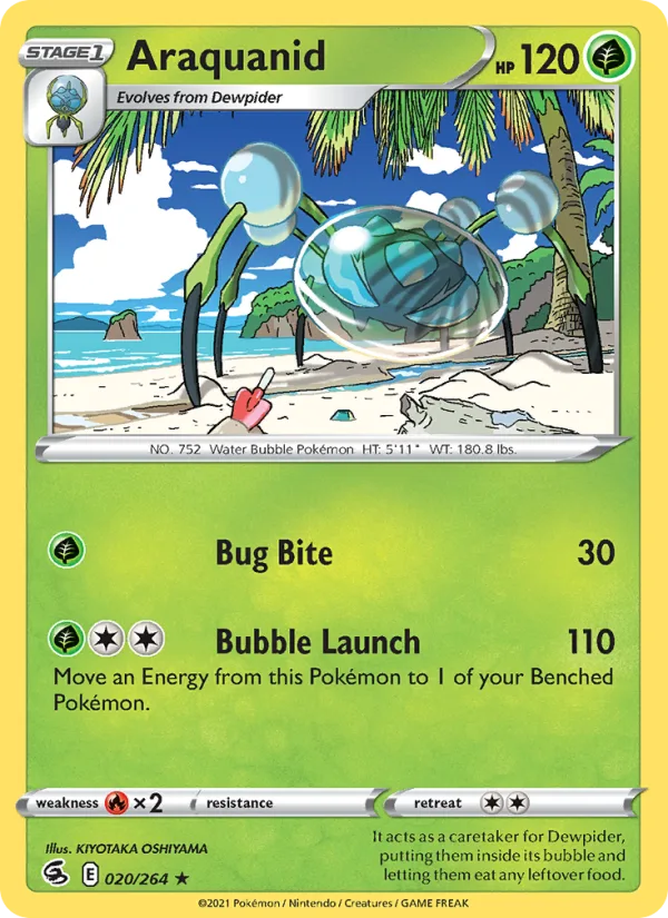 Araquanid · Fusion Strike 20/264