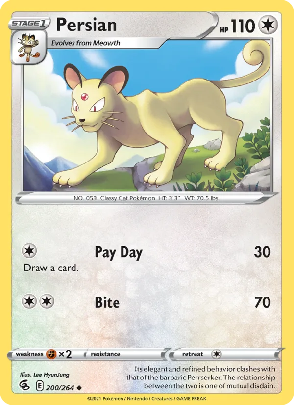 Persian · Fusion Strike 200/264