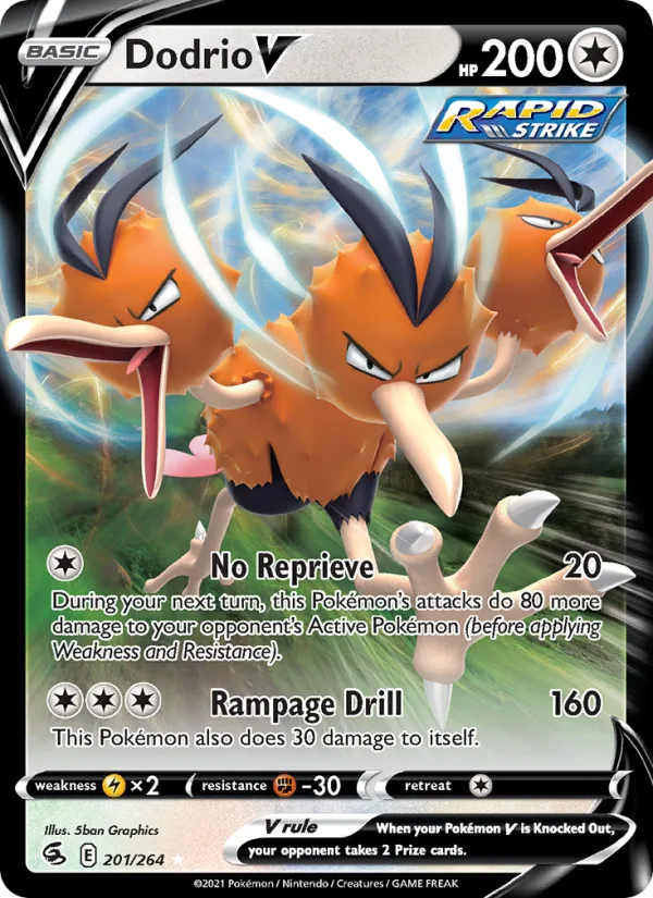 Dodrio V · Fusion Strike 201/264