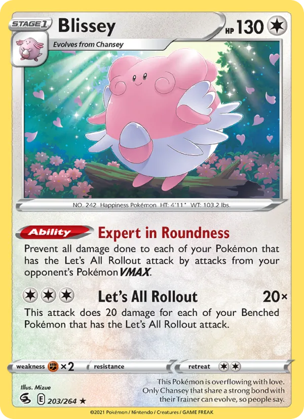 Blissey · Fusion Strike 203/264