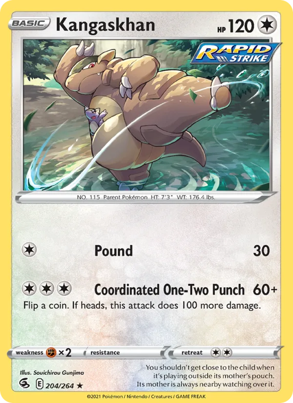 Kangaskhan · Fusion Strike 204/264