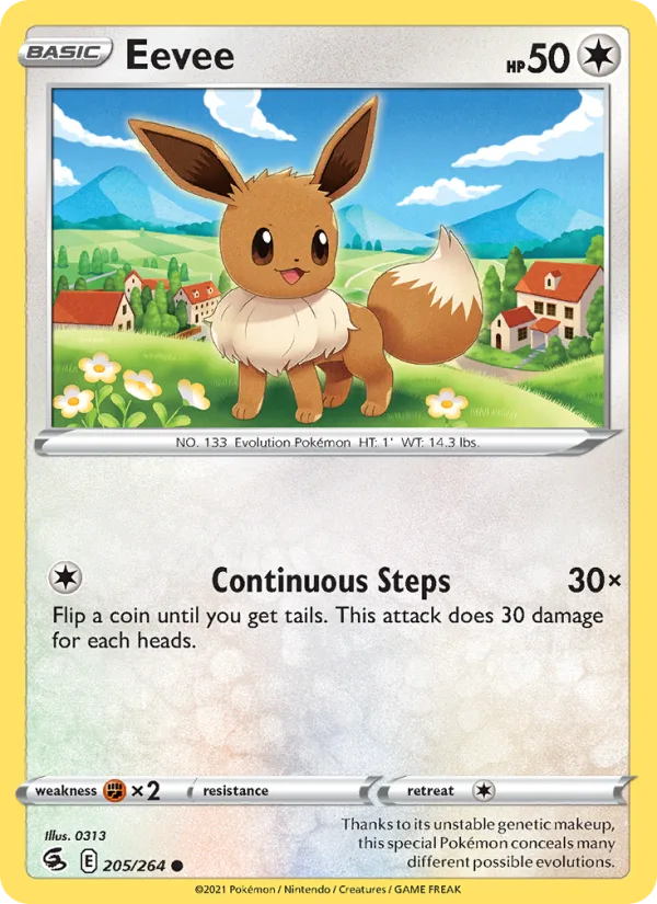 Eevee · Fusion Strike 205/264