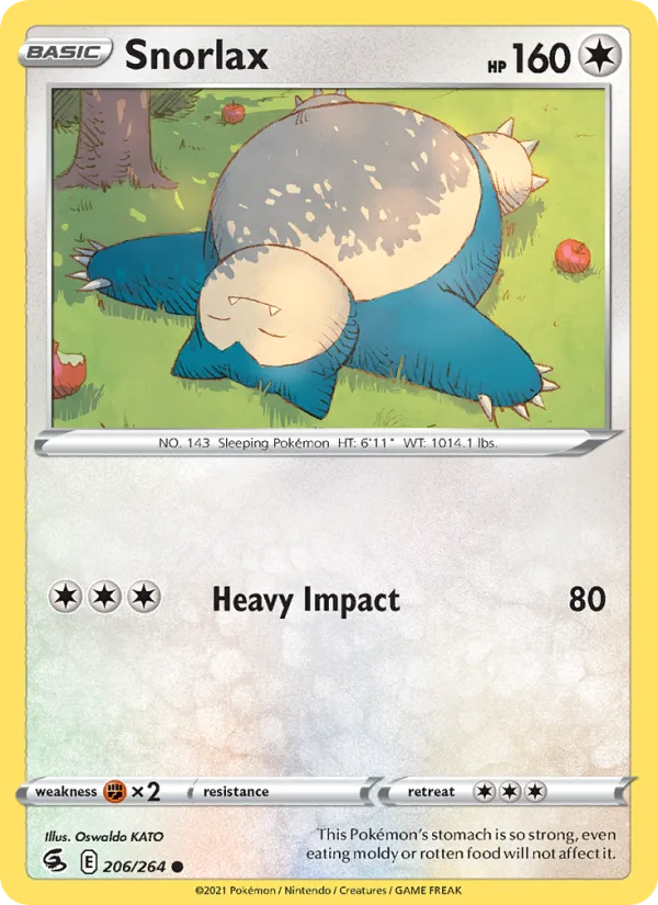 Snorlax · Fusion Strike 206/264
