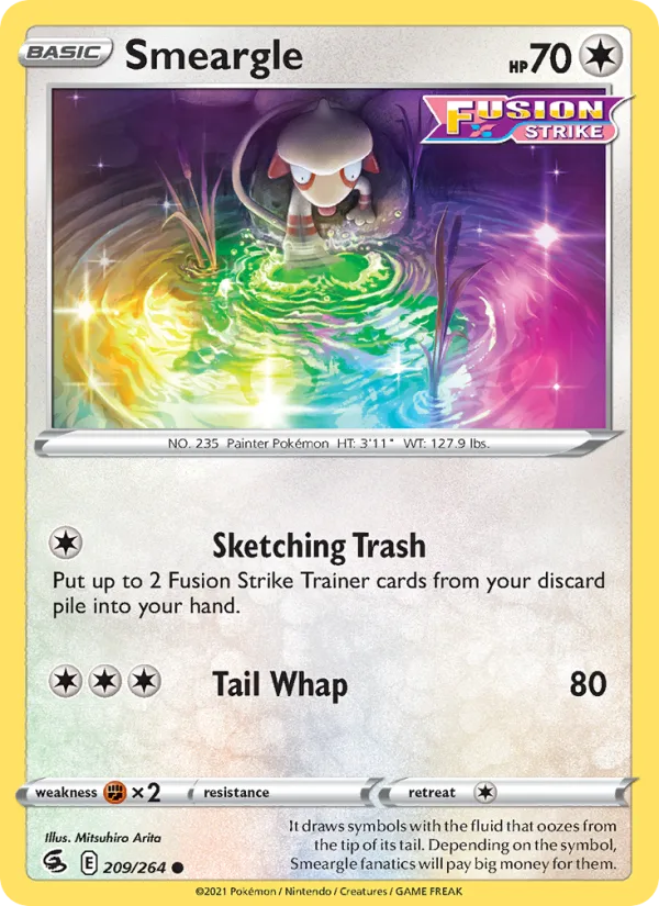 Smeargle · Fusion Strike 209/264