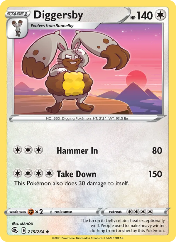Diggersby · Fusion Strike 215/264