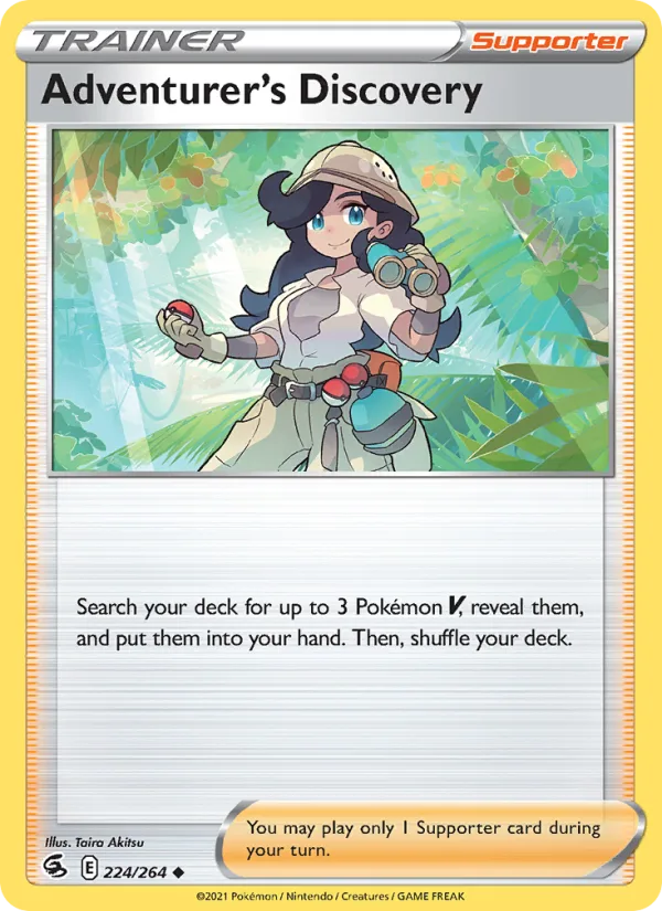 Adventurer's Discovery · Fusion Strike 224/264