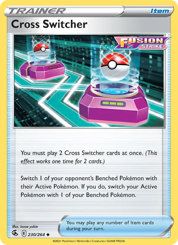 Cross Switcher · Fusion Strike 230/264