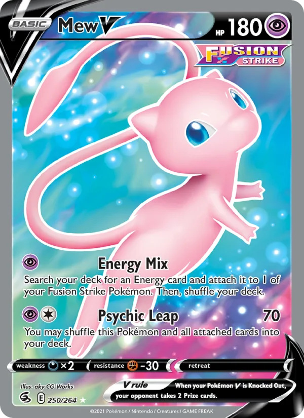 Mew V · Fusion Strike 250/264