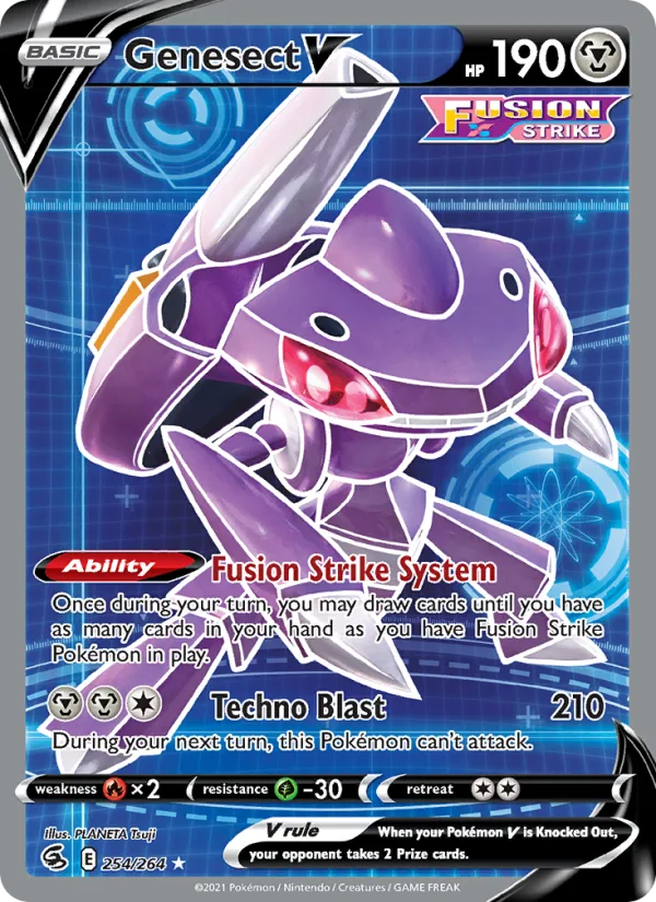 Genesect V · Fusion Strike 254/264