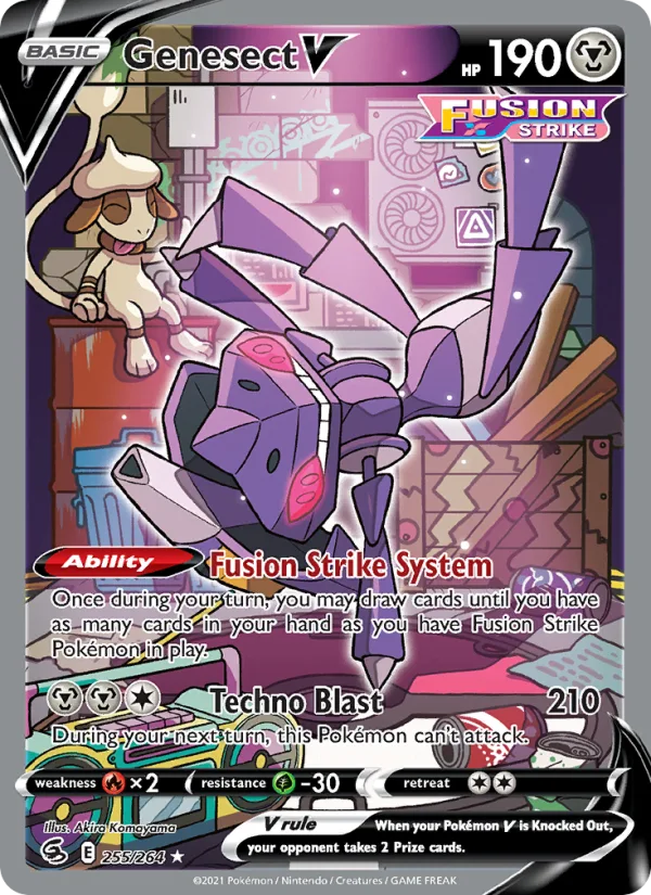 Genesect V · Fusion Strike 255/264