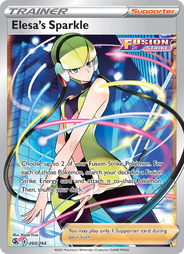 Elesa's Sparkle · Fusion Strike 260/264