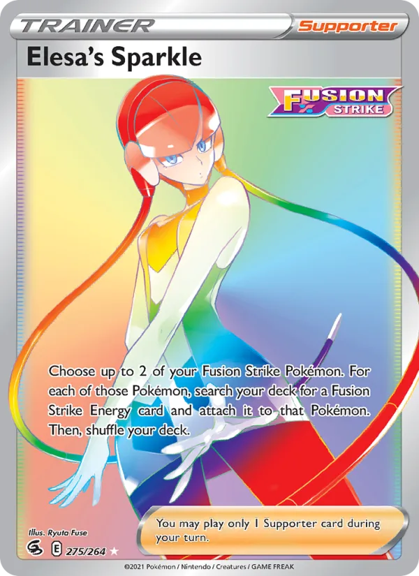 Elesa's Sparkle · Fusion Strike 275/264
