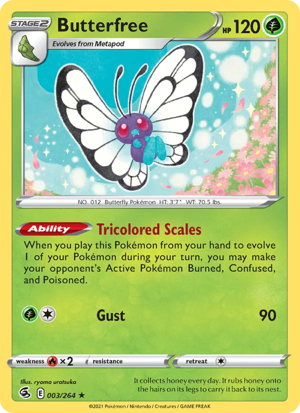Butterfree · Fusion Strike 3/264