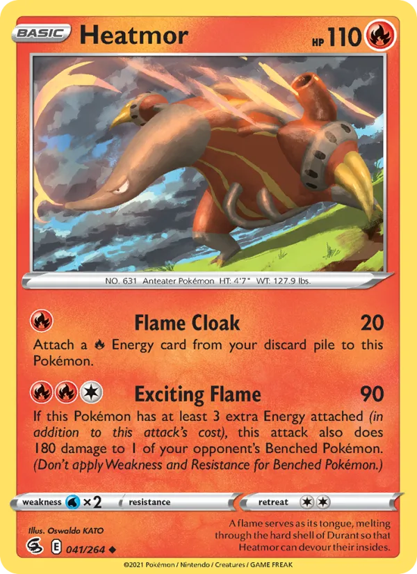Heatmor · Fusion Strike 41/264
