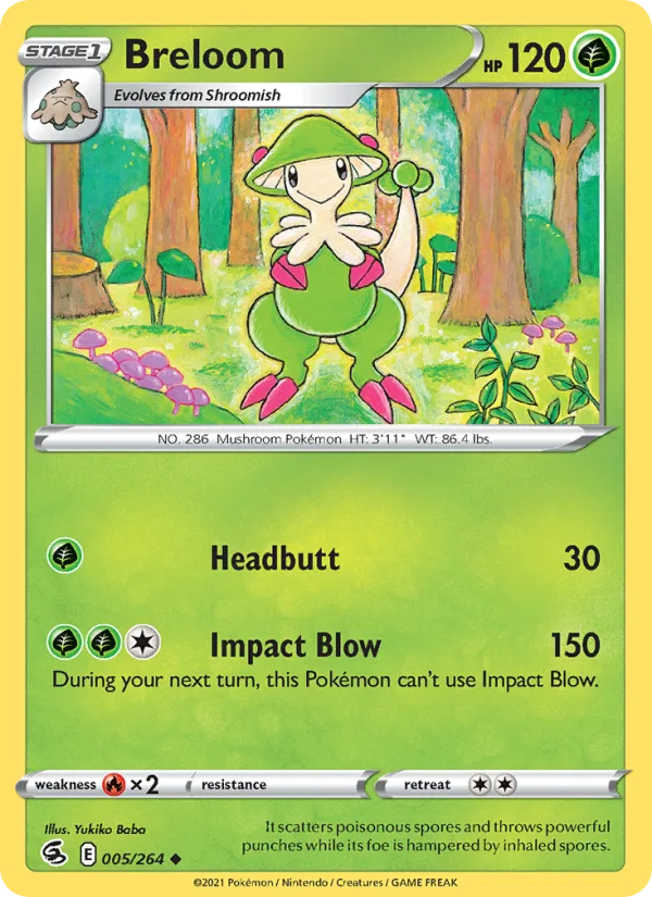 Breloom · Fusion Strike 5/264