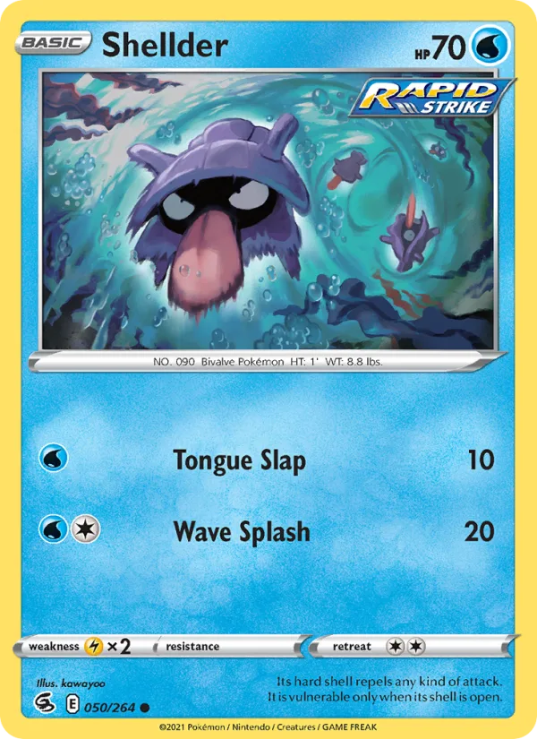 Shellder · Fusion Strike 50/264