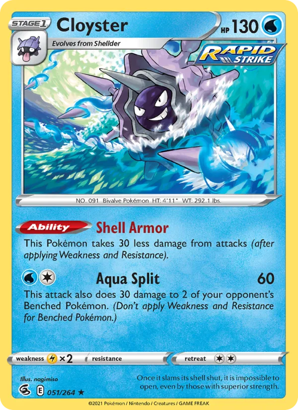 Cloyster · Fusion Strike 51/264