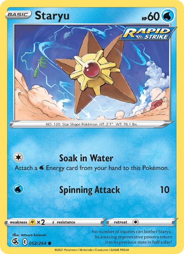Staryu · Fusion Strike 52/264