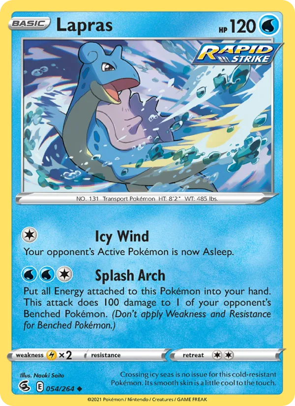 Lapras · Fusion Strike 54/264