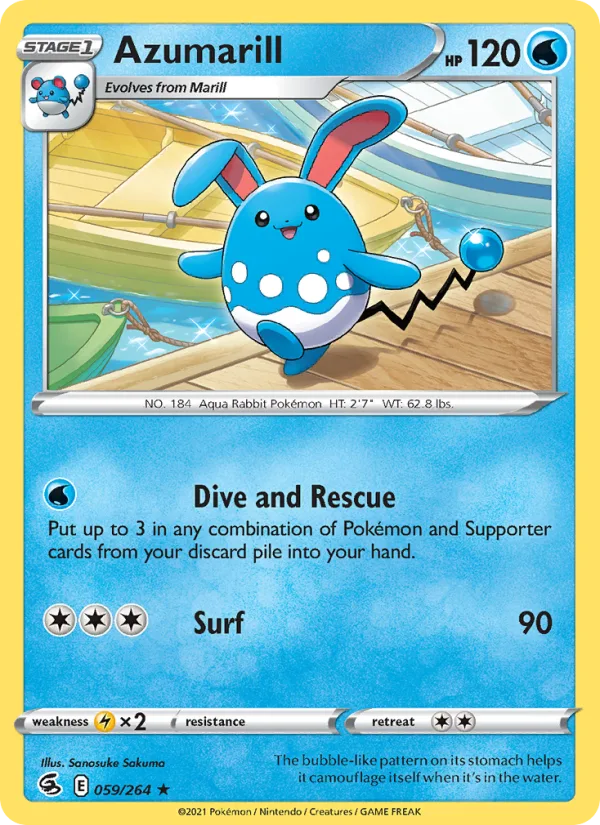 Azumarill · Fusion Strike 59/264