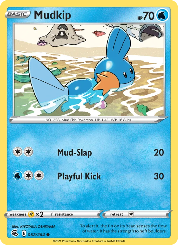 Mudkip · Fusion Strike 62/264