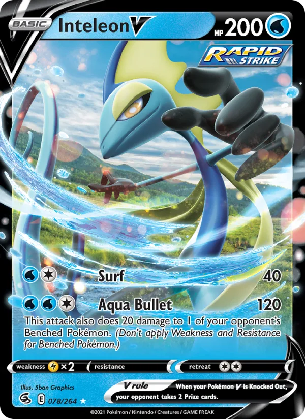 Inteleon V · Fusion Strike 78/264