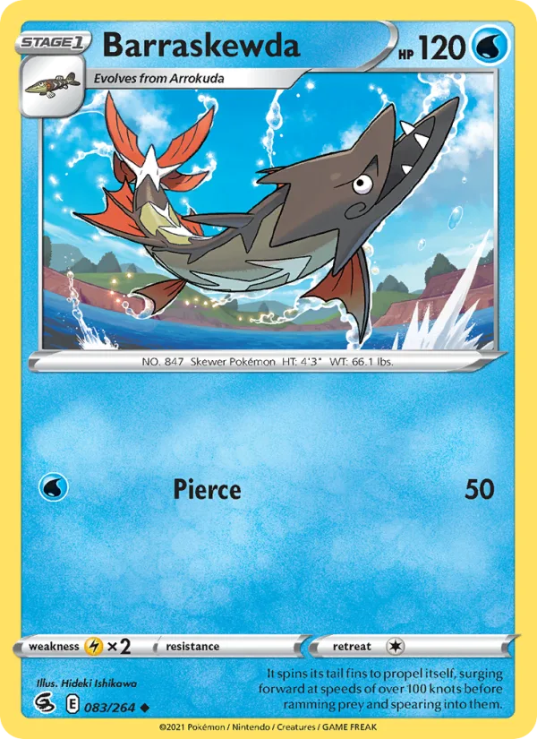Barraskewda · Fusion Strike 83/264