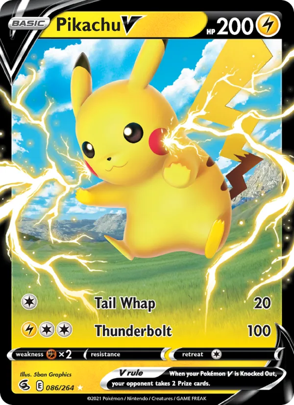 Pikachu V · Fusion Strike 86/264