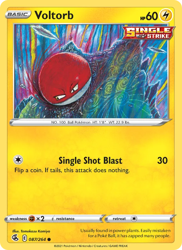 Voltorb · Fusion Strike 87/264