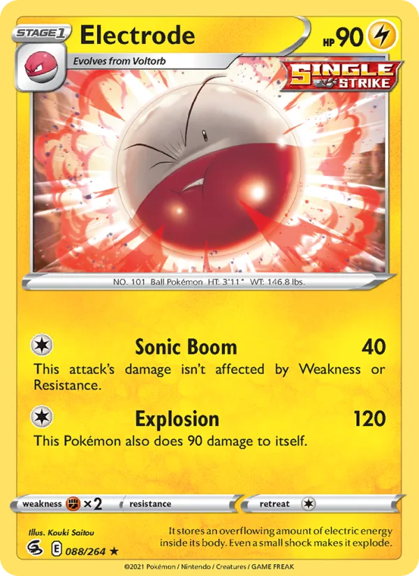 Electrode · Fusion Strike 88/264