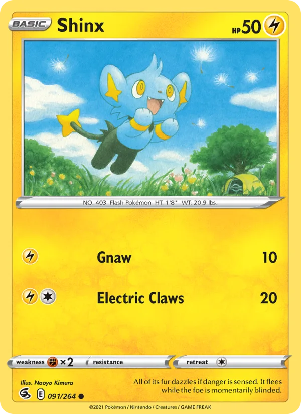 Shinx · Fusion Strike 91/264