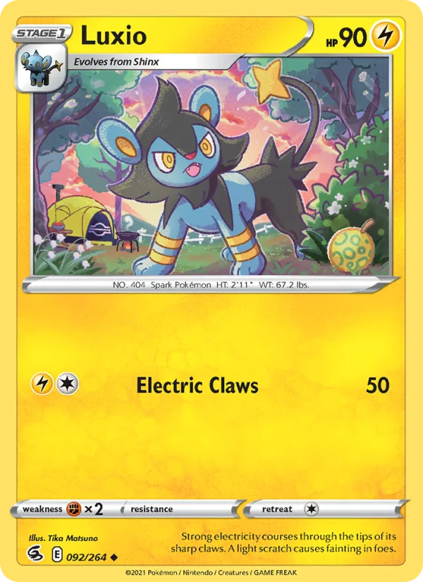 Luxio · Fusion Strike 92/264