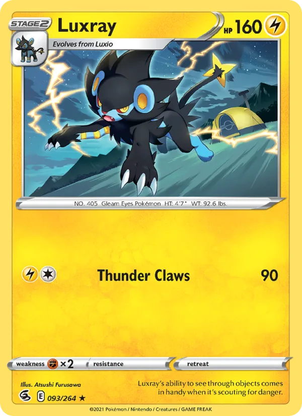 Luxray · Fusion Strike 93/264