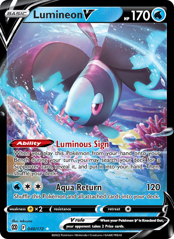 Lumineon V · Brilliant Stars 040/172