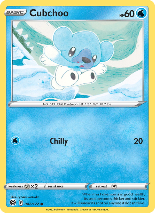 Cubchoo · Brilliant Stars 042/172