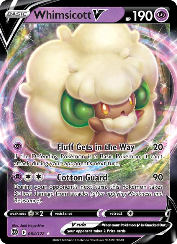 Whimsicott V · Brilliant Stars 064/172
