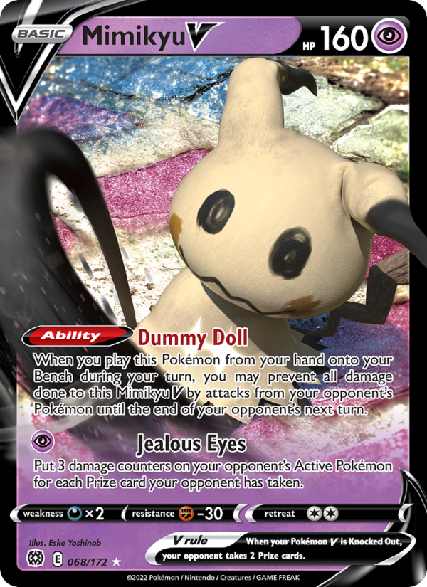 Mimikyu V · Brilliant Stars 068/172