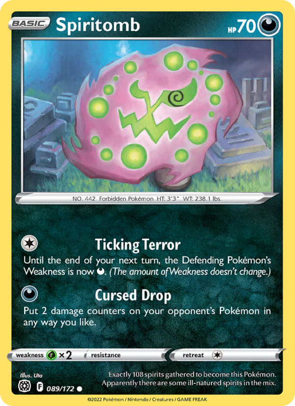 Spiritomb · Brilliant Stars 089/172