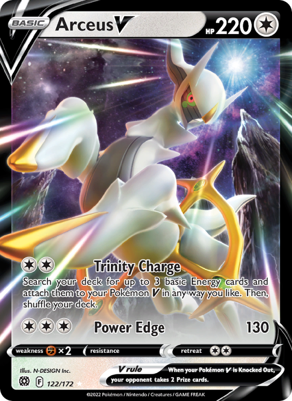 Arceus V · Brilliant Stars 122/172