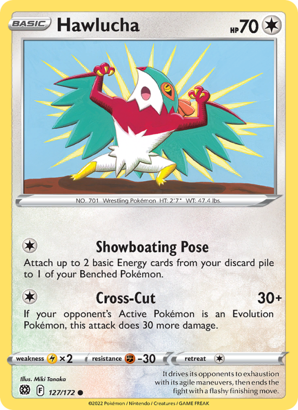 Hawlucha · Brilliant Stars 127/172