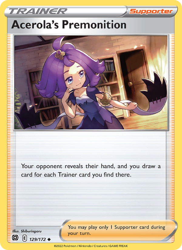 Acerola's Premonition · Brilliant Stars 129/172