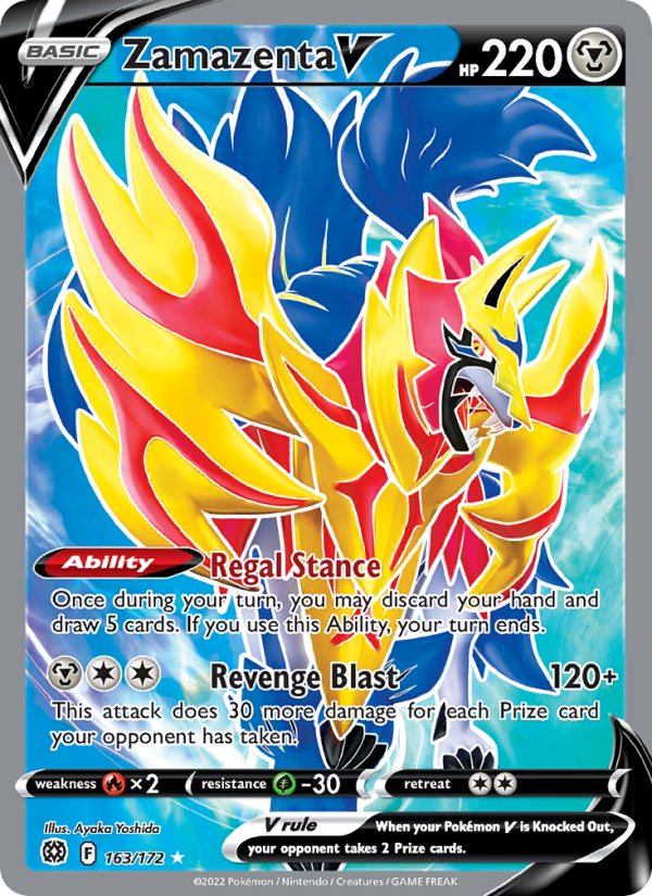 Zamazenta V · Brilliant Stars 163/172