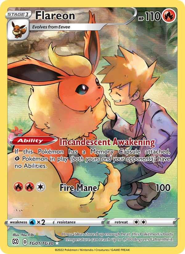 Flareon · Brilliant Stars TG01/172