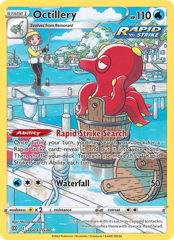 Octillery · Brilliant Stars TG03/172