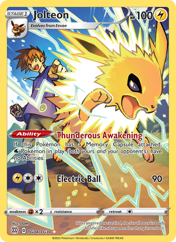Jolteon · Brilliant Stars TG04/172