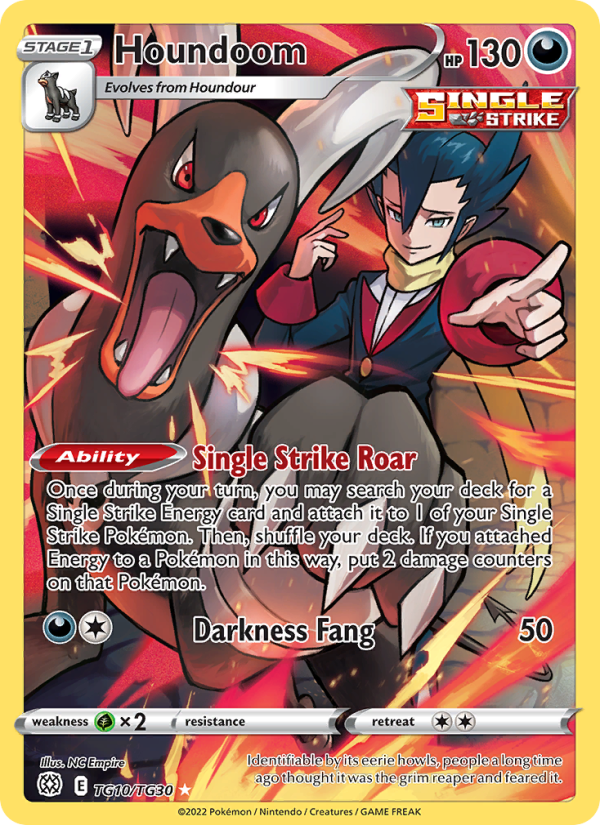 Houndoom · Brilliant Stars TG10/172