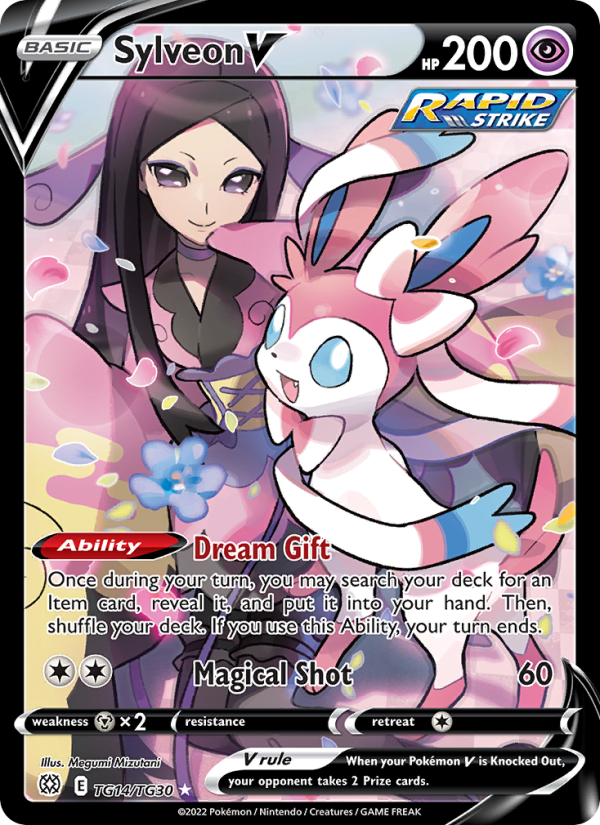 Sylveon V · Brilliant Stars TG14/172