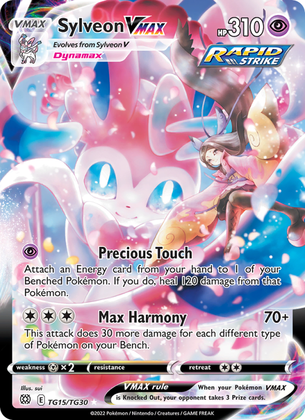 Sylveon VMAX · Brilliant Stars TG15/172