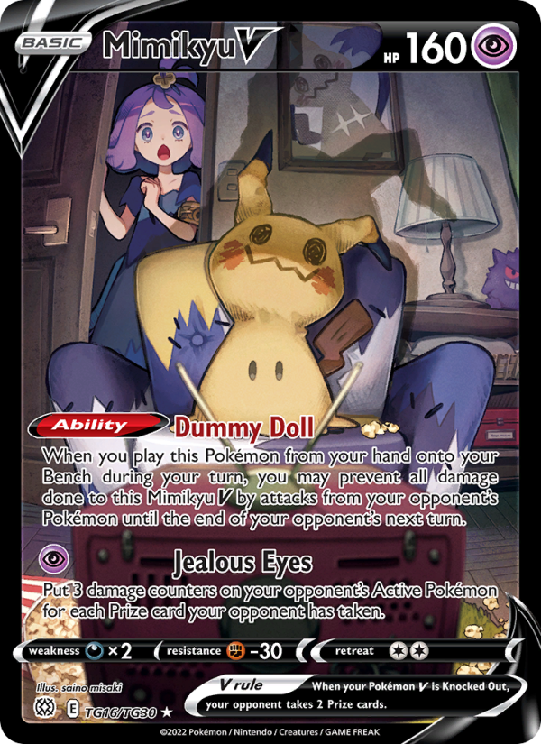 Mimikyu V · Brilliant Stars TG16/172